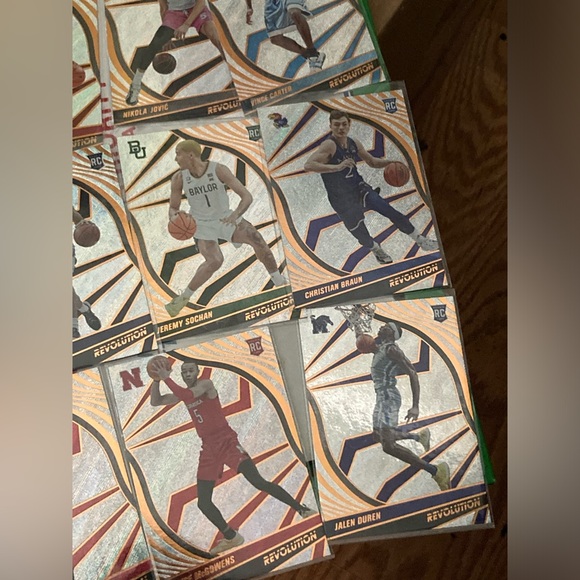 🔥🏀LOT (26) REVOLUTION HALO COLLEGIATE PANINI CARDS ROOKIES/VETS🔥🏀 - Picture 8 of 9